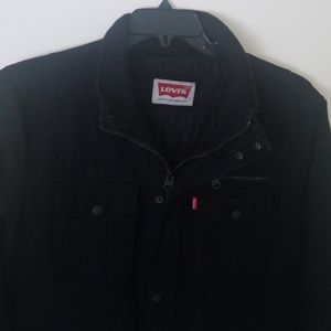 Levi's jean jacket, Black, Mens size M